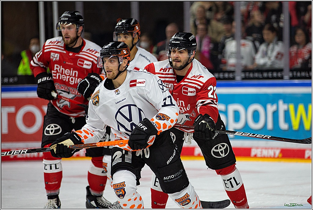 PENNY DEL; Koelner Haie- Grizzlys Wolfsburg; Koeln, 21.09.2022
